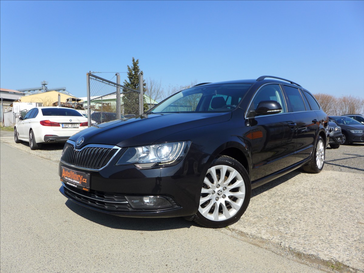 Škoda Superb 2,0 TDI 125kW  PLNÝ SERVIS 1.M