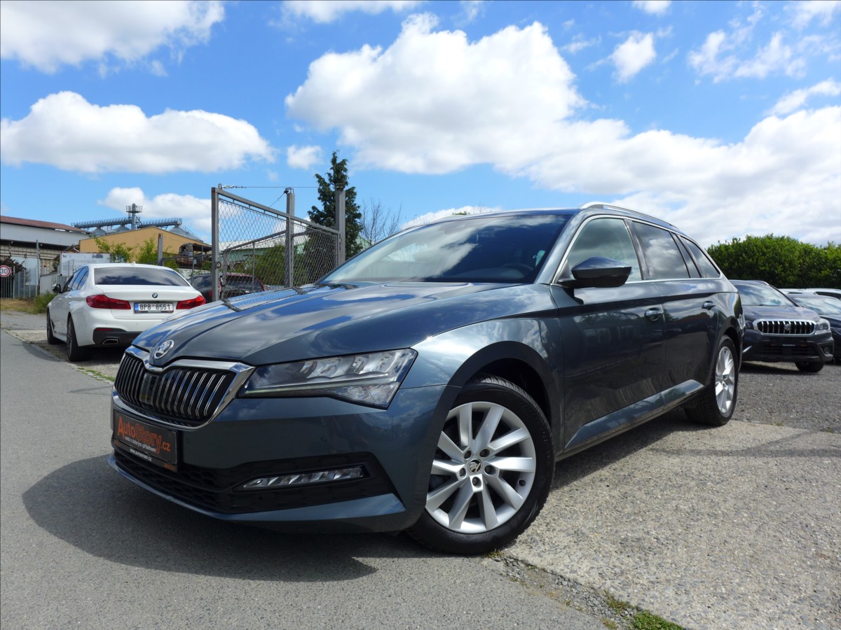 Škoda Superb 2,0 TDI  LED VIRTUAL NAVI DPH