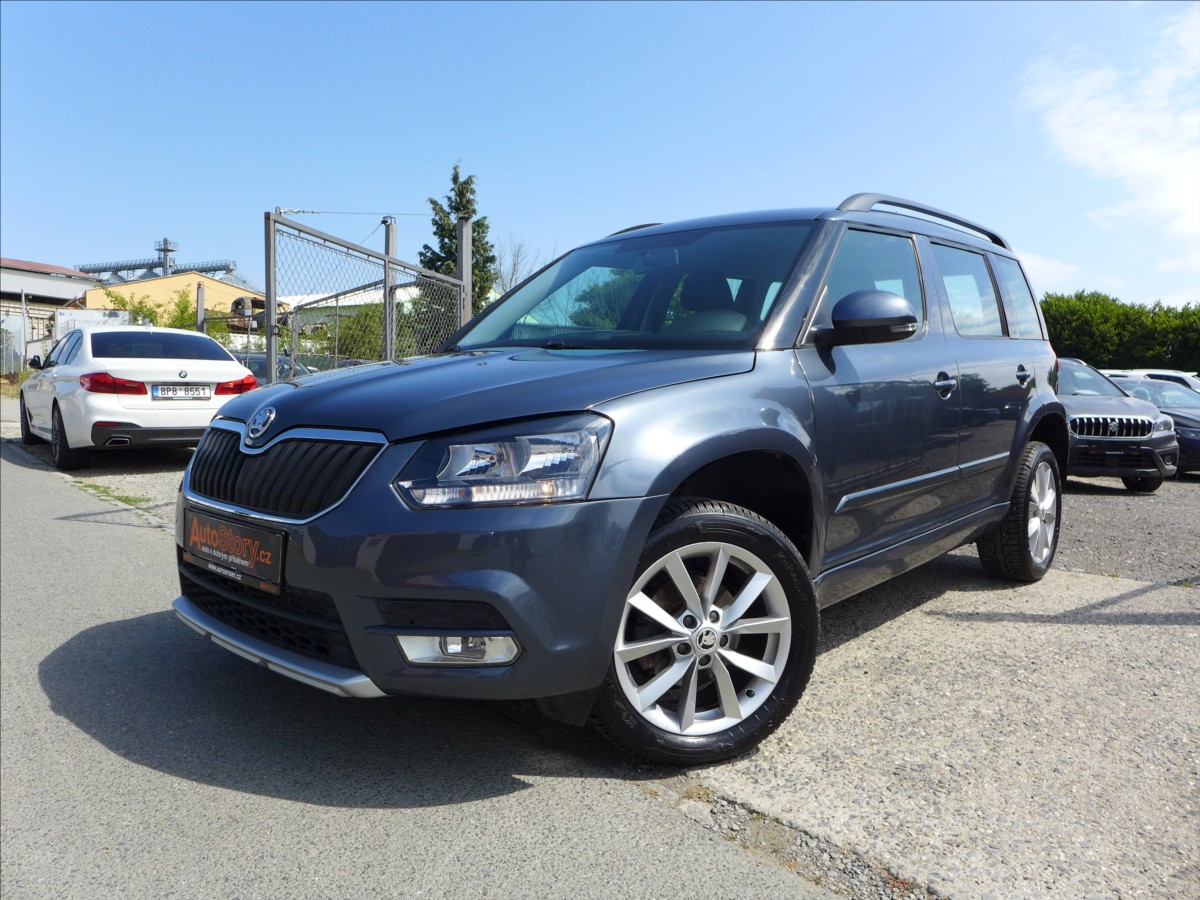 Škoda Yeti 2,0 TDI  4X4, 1.MAJITEL