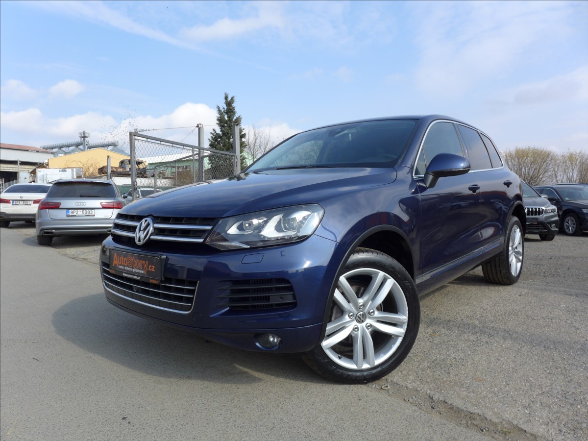 Volkswagen Touareg 3,0 TDi  KŮŽE,NAVI,VÝHŘEV,1.MAJ